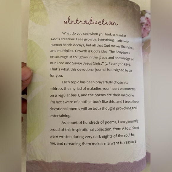 Growing in Grace Devotional Journal (NWOT) - Picture 5 of 7